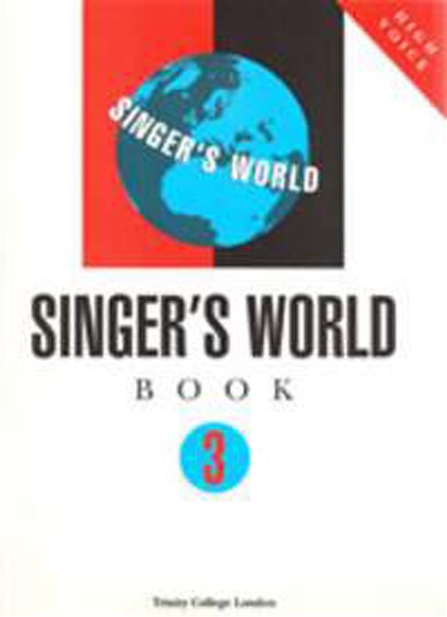 Singer's World Book 3 - Voice and piano (classical) - zpěv a klavír