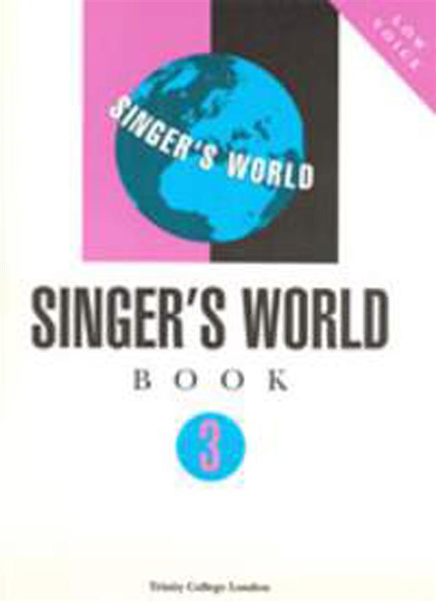 Singer's World Book 3 (low voice) - Voice and piano (classical) - zpěv a klavír