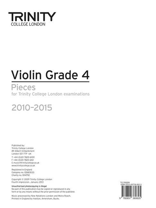 Violin 2010-2015. Grade 4 (part) - Violin teaching - pro housle
