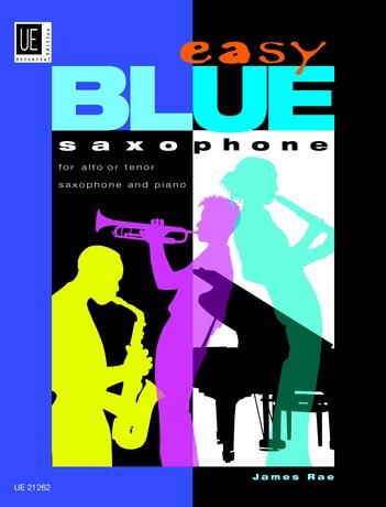 Easy Blue Saxophone jednoduché skladby pro alto saoxofon a klavír