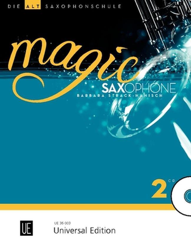 Magic Saxophone 2 - Škola altsaxofonu pro 1-2 altsaxofony s CD, částečně s klavírními doprovody