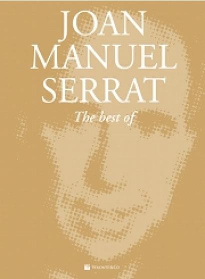 The Best of Joan Manuel Serrat - pro klavír, zpěv, akordy pro kytaru