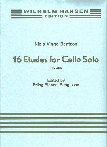 16 Etudes For Cello Solo Op.464 - pro violoncello