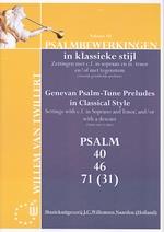Psalmbewerkingen in Klassieke Stijl 3 - pro varhany