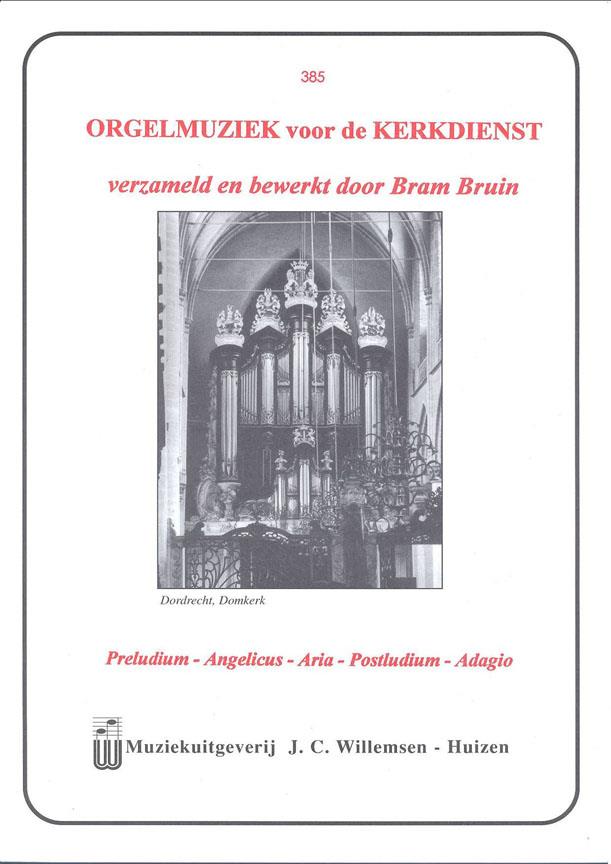 Orgelmuziek Kerkdienst - noty pro varhany