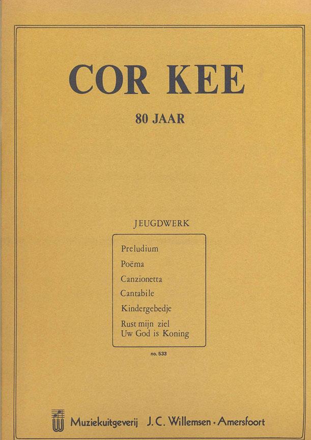 Cor Kee 80 Jaar - pro varhany