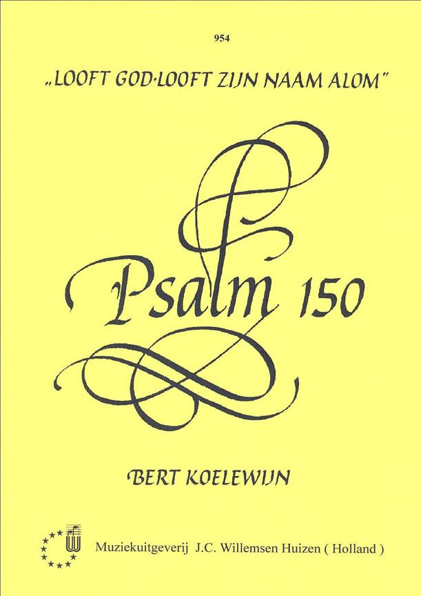 Psalm 150 Looft God Looft Zijn - na varhany