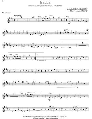 Disney Movie Hits - Clarinet - Instrumental Play-Along