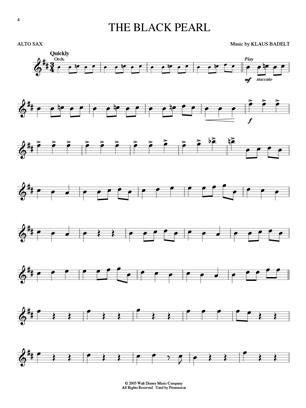 Pirates of the Caribbean - Alto Saxophone - Instrumental Play-Along