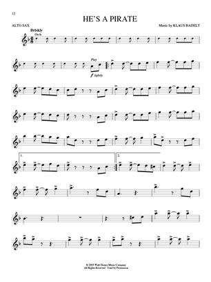 Pirates of the Caribbean - Alto Saxophone - Instrumental Play-Along