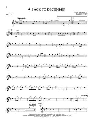 Taylor Swift pro Tenor Saxophone - Instrumental Play-Along