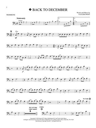 Taylor Swift pro trombon - Instrumental Play-Along