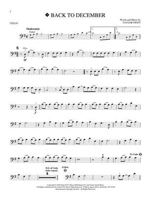 Taylor Swift pro violoncello - Instrumental Play-Along