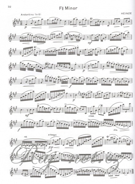 Rubank Selected Studies etudy pro saxofon