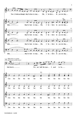 Yesterday - The Beatles pro sbor SATB