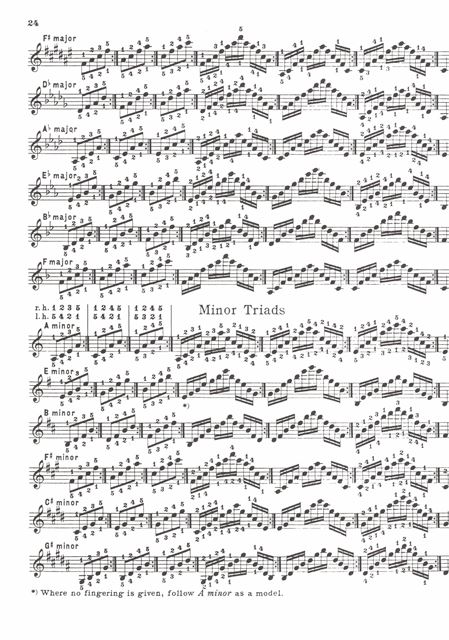 Schmitt - Preparatory Exercises, Op. 16 noty pro klavír