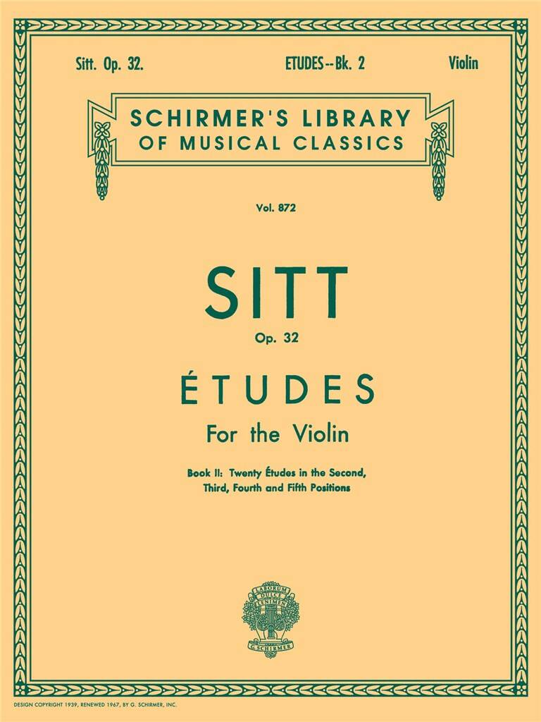 Etudes, Op. 32 - Book 2 - etudy a cvičení na housle