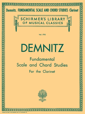 Fundamental Scale and Chord Studies - stupnice a akordy pro klarinet