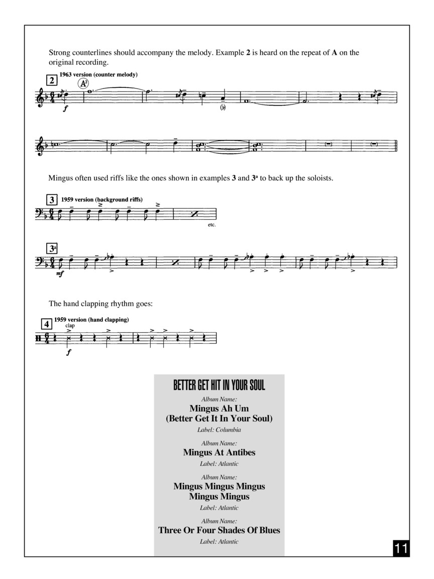 Charles Mingus -  More Than A Fake Book