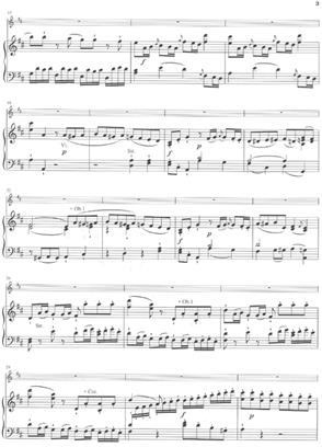 Violinkonzert Nr. 4 D-dur KV 218 pro housle a klavír od Wolfgang Amadeus Mozart