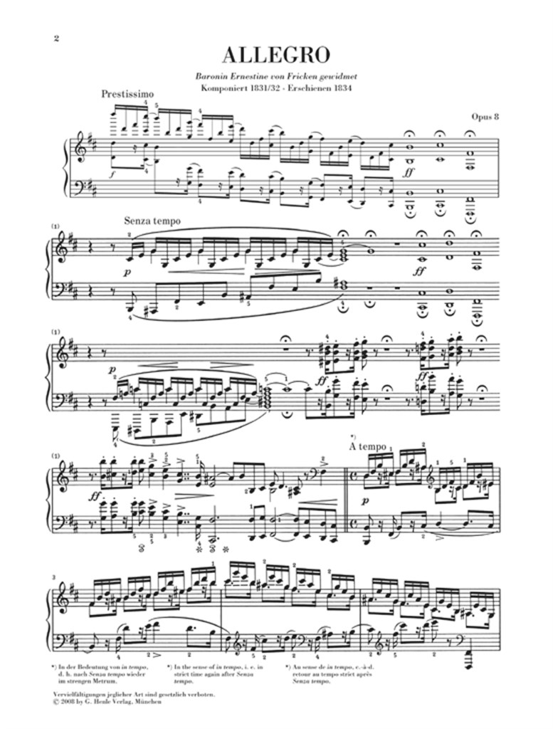 Complete Piano Works Volume 2 - Henle Urtext  - noty pro klavír