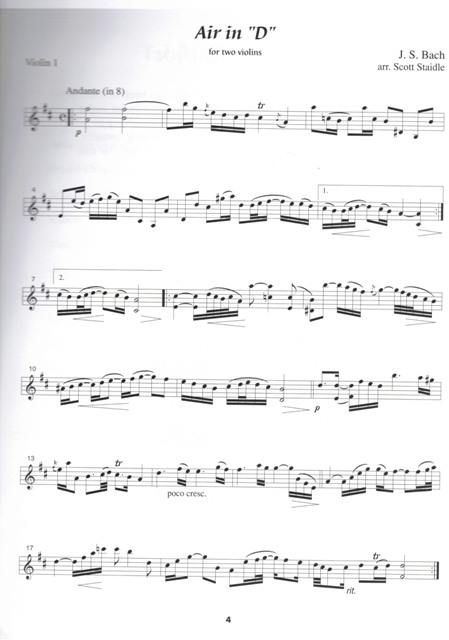 Wedding Music - svatební hudba pro dvoje housle