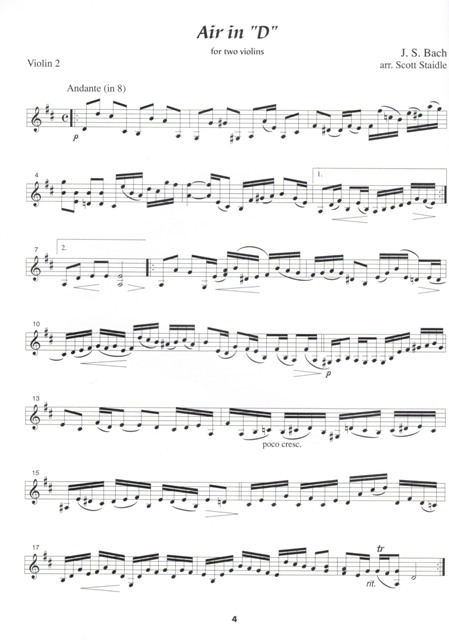 Wedding Music - svatební hudba pro dvoje housle
