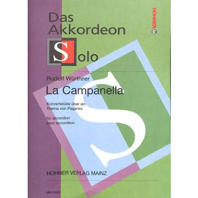 La Campanella - Koncertní etuda na téma Paganini pro akordeon