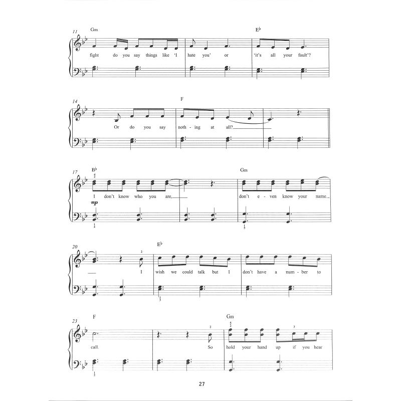 Really Easy Piano: Olly Murs - 18 jednoduchých úprav písní pro klavír