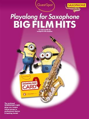 Guest Spot: Big Film Hits Playalong For Alto Sax