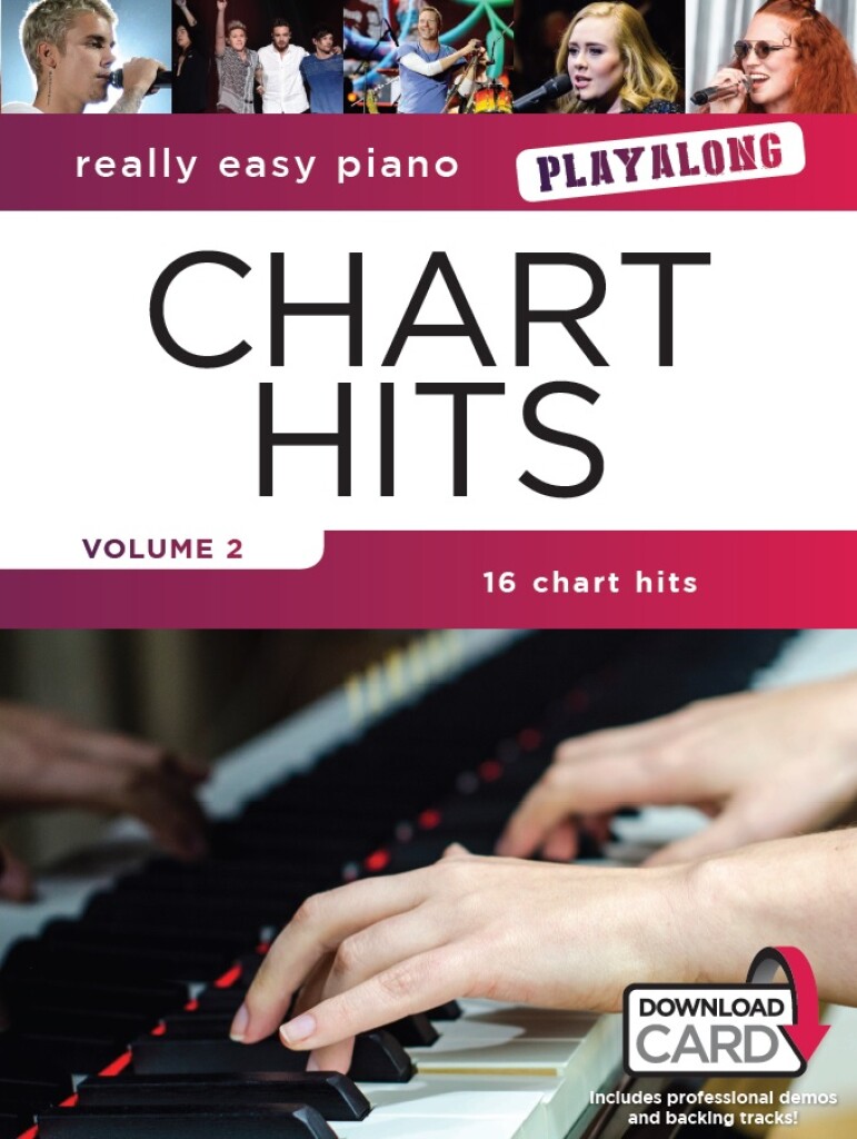 Really Easy Piano Playalong: Chart Hits Volume 2 -  16 hitů v jednoduché úpravě pro klavír