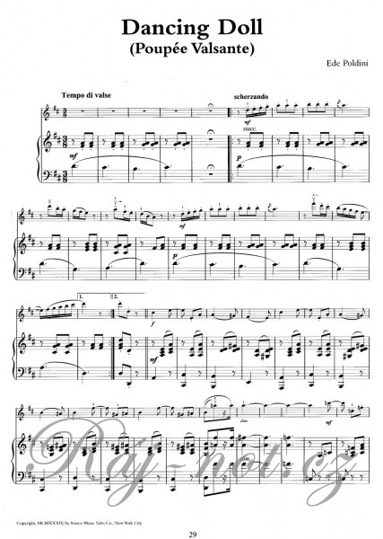 Album Of Violin Pieces skladby pro housle a klavír