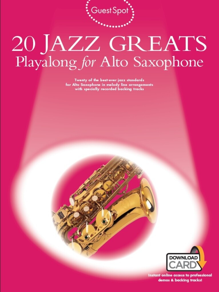 Guest Spot: 20 Jazz Greats pro altový saxofon
