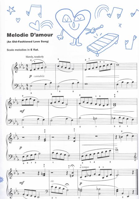 Learning To Play Piano 3 Moving On - učebnice hry na klavír