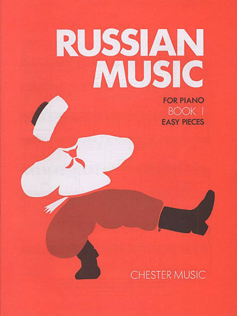 Russian Music For Piano - Book 1 - výběr snadných skladeb pro klavír