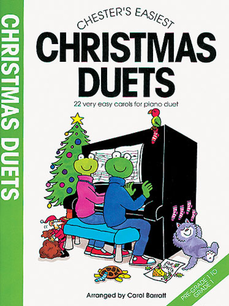 Chesters Easiest Christmas Duets - vánoční melodie pro klavír