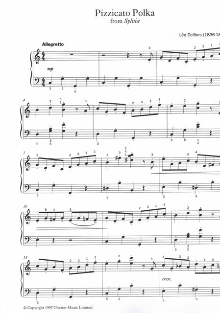 The Classic Piano Course - Nejznámější baletní témata pro klavír