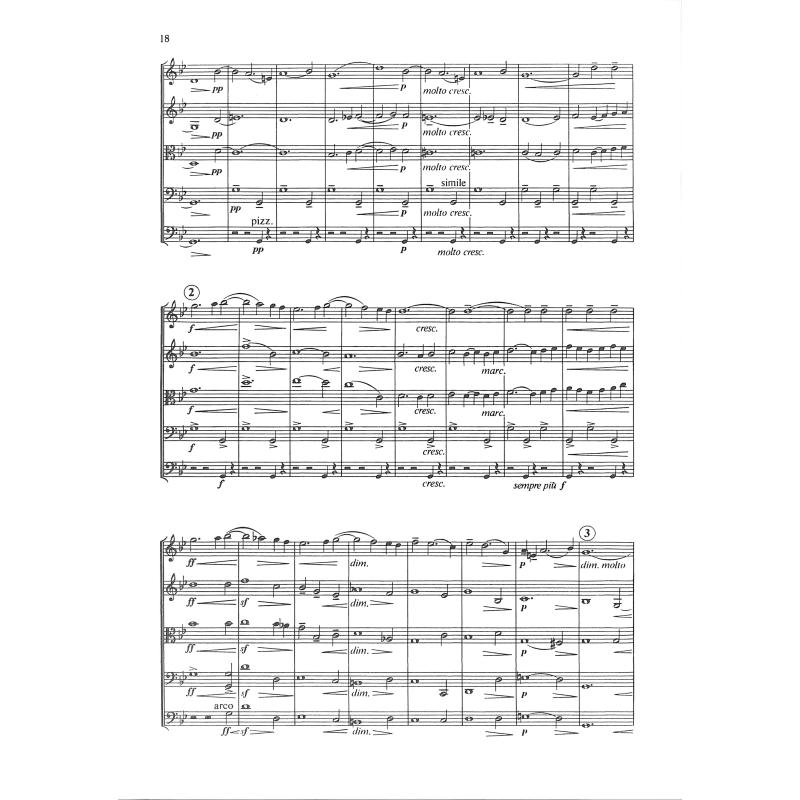 Simple Symphony For String Orchestra - studijní partitura