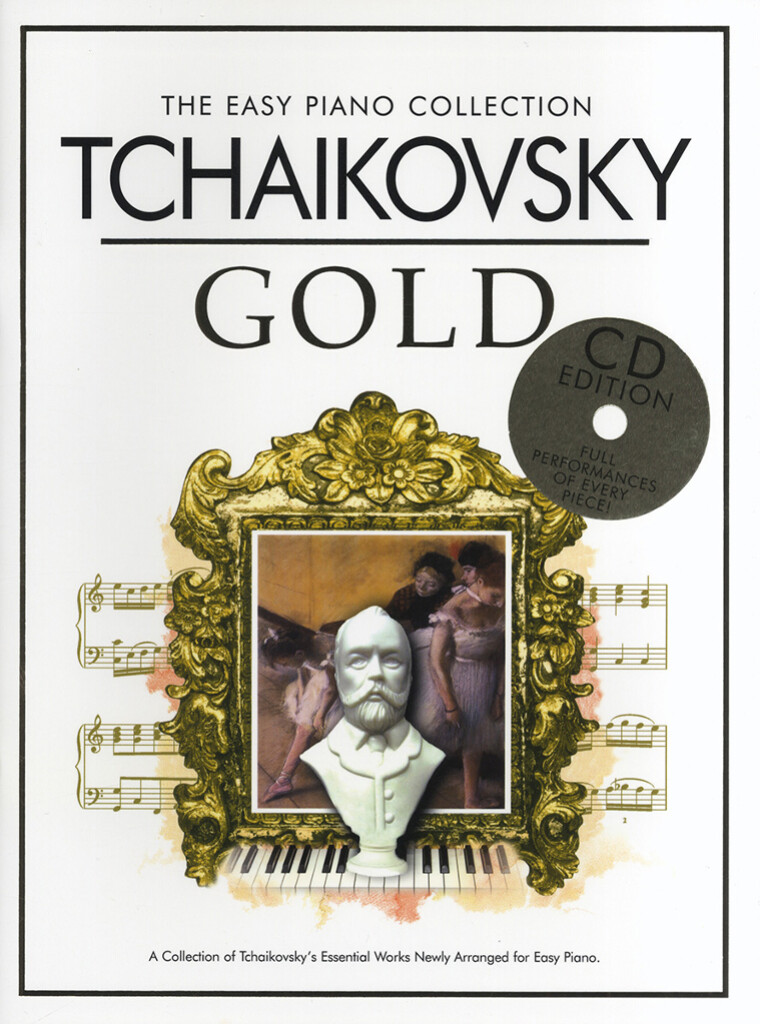 The Easy Piano Collection: Tchaikovsky Gold CD Ed. - pro klavír
