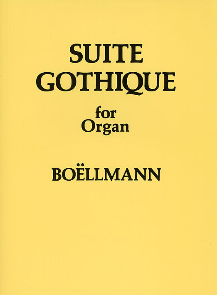 Suite Gothique For Organ Op.25 - pro varhany