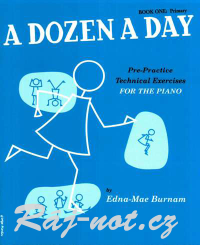 A Dozen A Day Book One Primary - praktické cvičení pro klavír