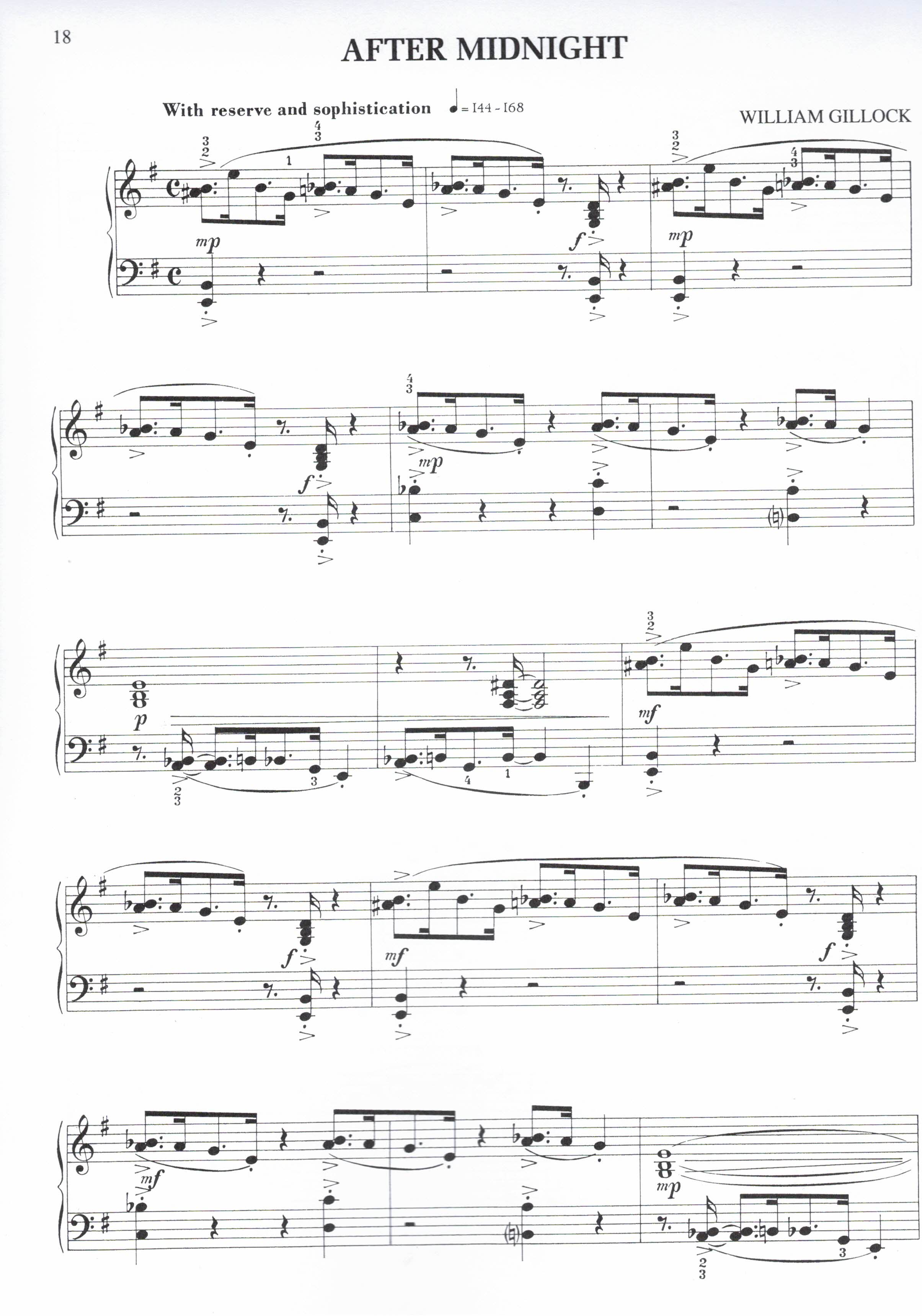 New Orleans Jazz Styles - drobné skladby pro klavír