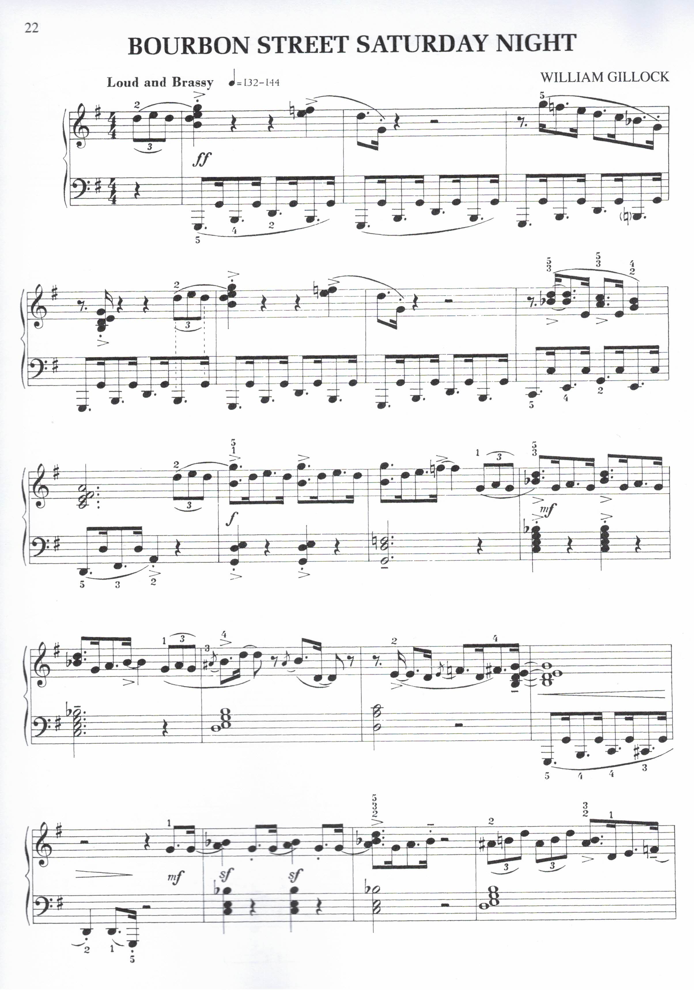New Orleans Jazz Styles - drobné skladby pro klavír