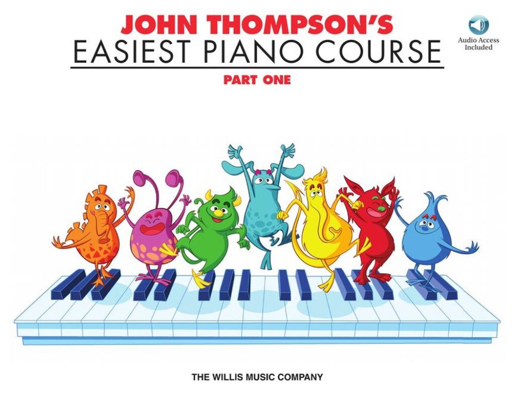 John Thompson's Easiest Piano Course 1 - CD Edition - učebnice hry na klavír