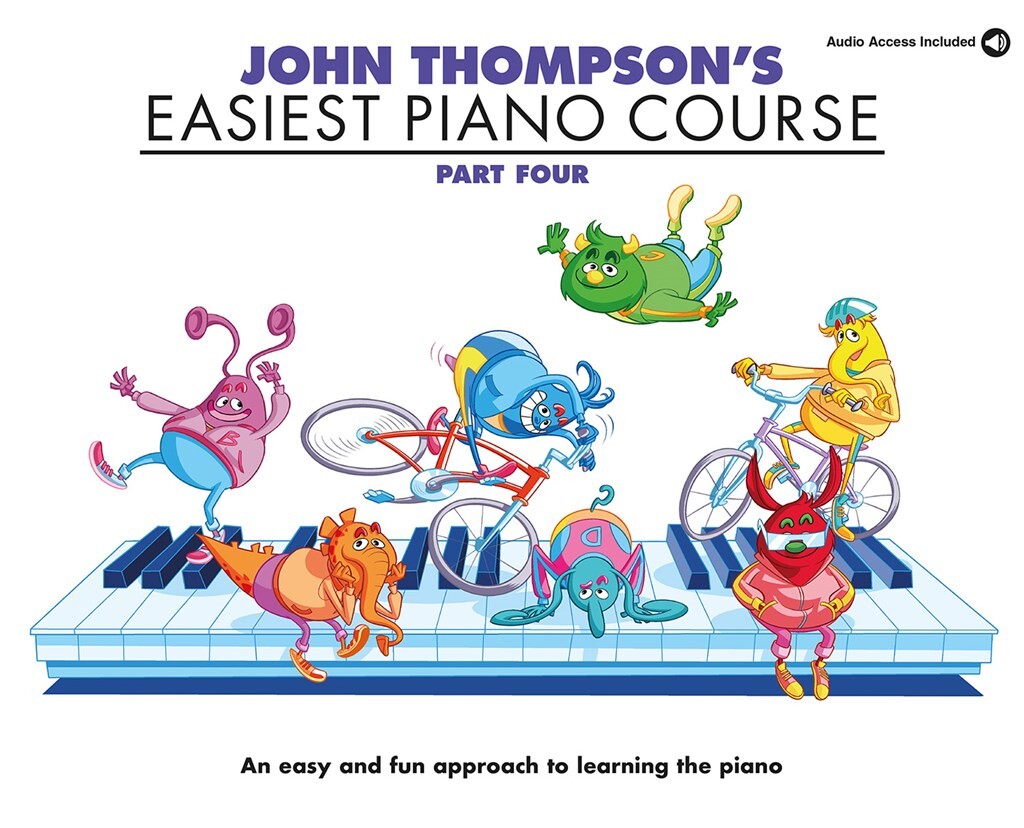 John Thompson's Easiest Piano Course 4  - CD Edition  - školy hry na klavír