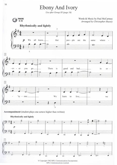 A Dozen A Day Songbook Mini Pop Hits - 10 popových skladeb pro začátečníky