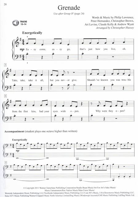 A Dozen A Day Songbook 1 Pop Hits - popové skladby pro hráče na klavír