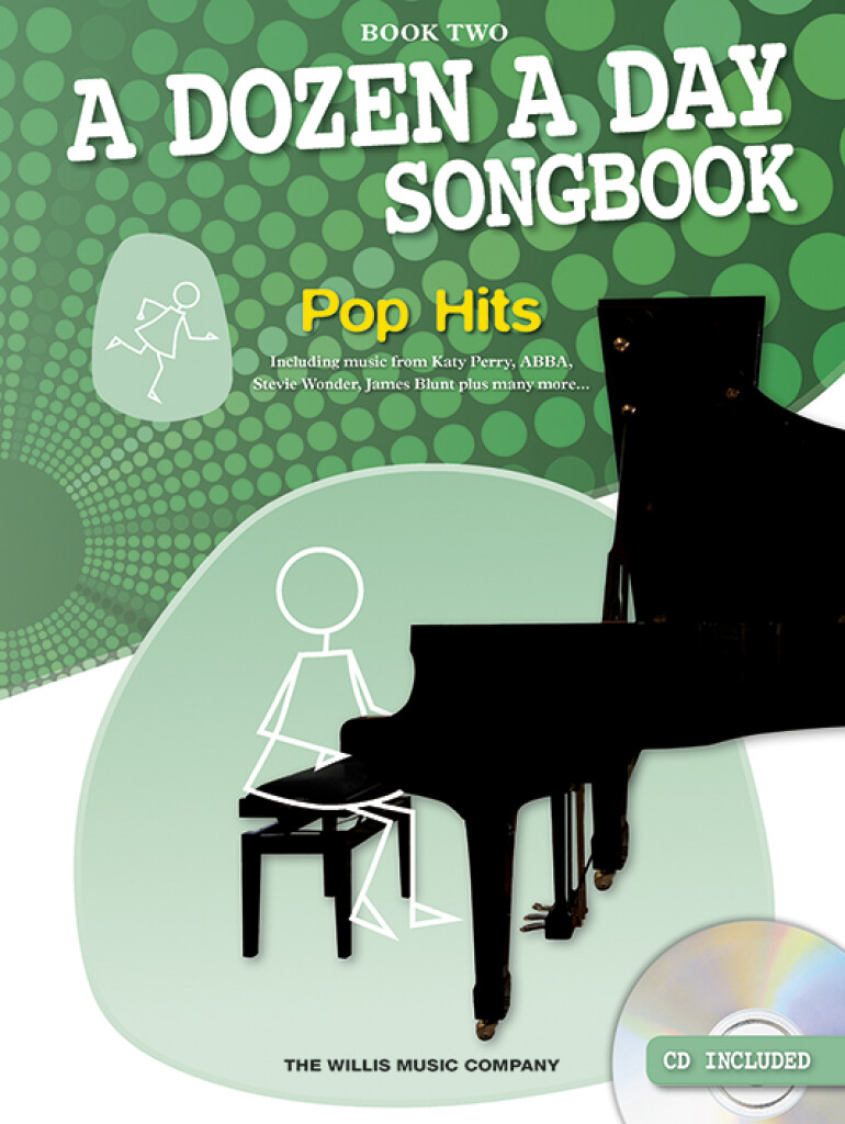 A Dozen A Day Songbook 2 Pop Hits - popové skladby pro hráče na klavír