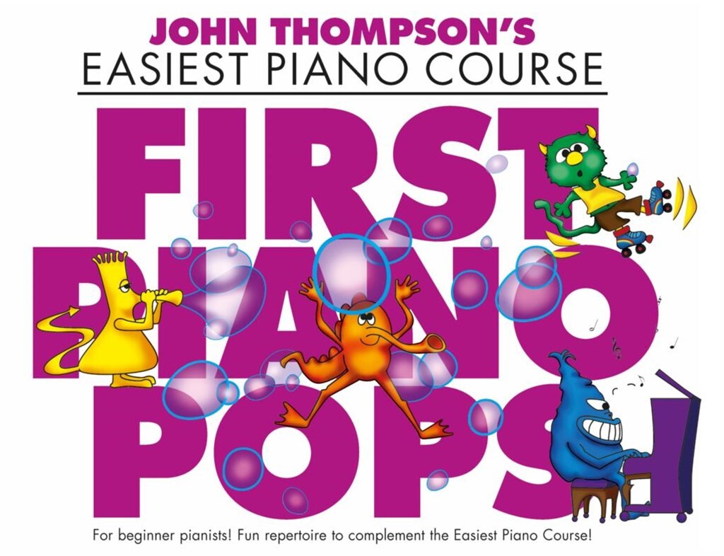 John Thompson's Piano Course: moje první skladby pro klavír