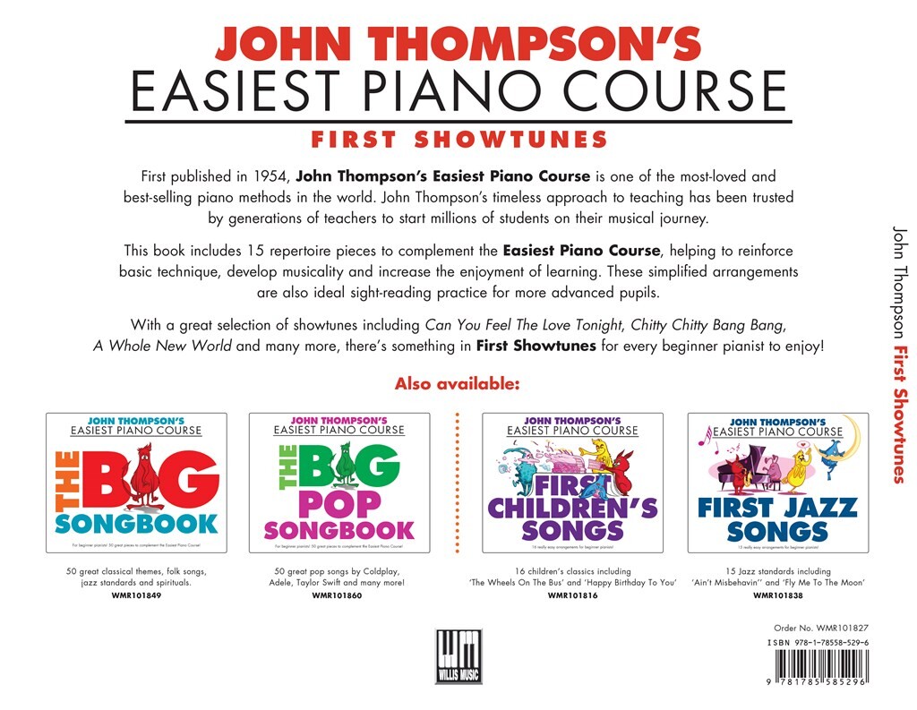 John Thompson's Piano Course: skladby pro začátečníky hry na klavír